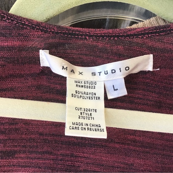 Max Studio Vneck Tunic - Picture 3 of 3